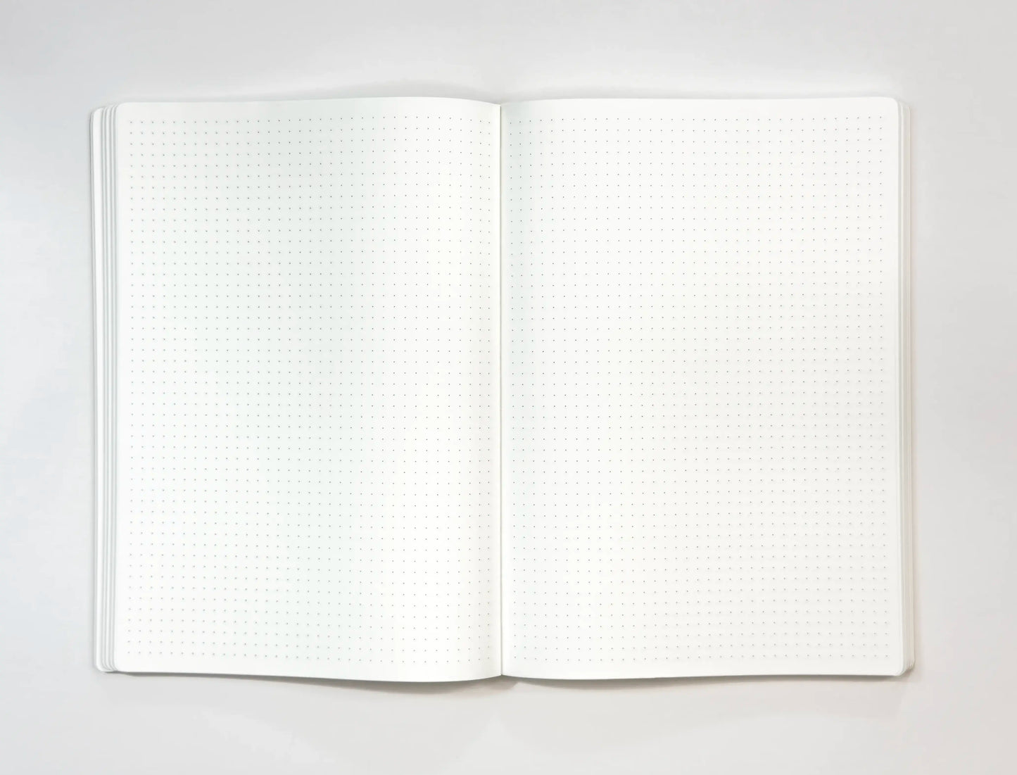 A5 notebook open dot grid Tomoe River paper