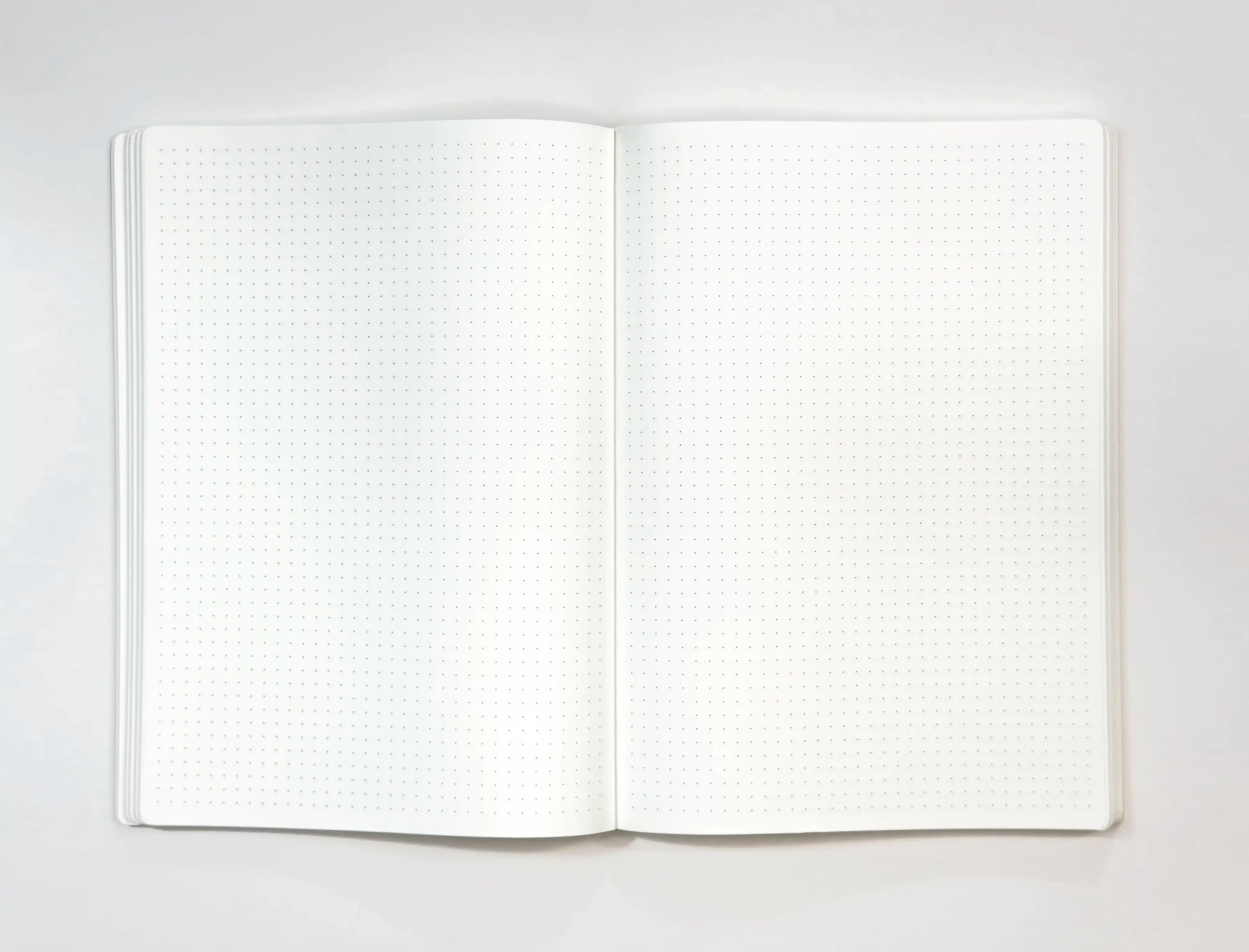 A5 notebook open dot grid Tomoe River paper