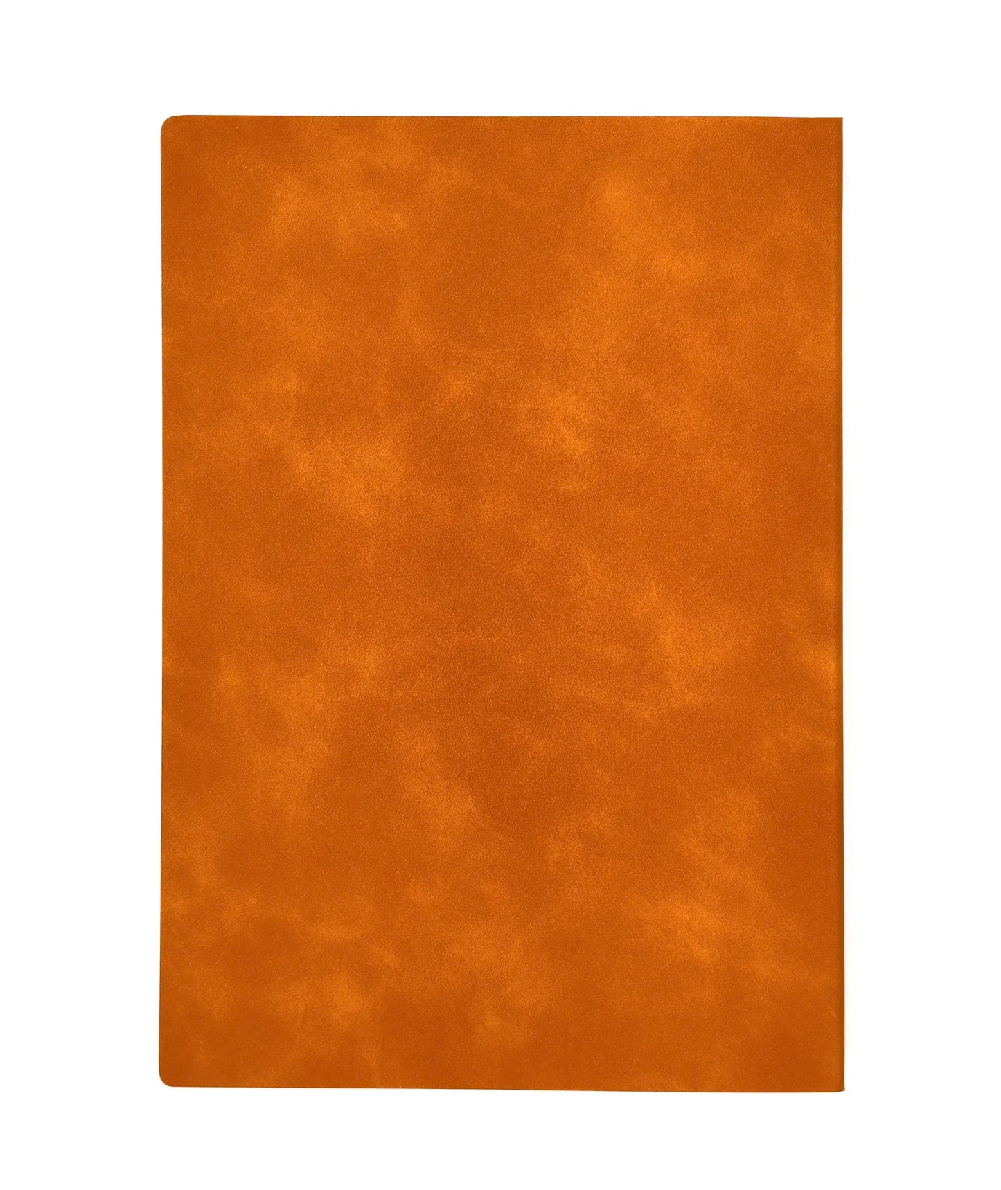 A5 notebook tan back cover PU leather embossed